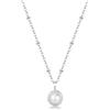 Brosway Collana Donna, Collana in Acciaio e Perle | Collezione Essential - BNL133