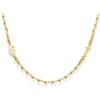 Amen Collana Amen rosario Argento 925 dorata CROG3