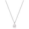 S'Agapõ Collana Girocollo Donna, Collana Donna in Acciaio e Zirconi | Collezione Dazzly - SDZ03
