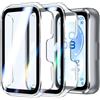 Rojeuinn 2 Pezzi Cover per Huawei Band 11 Custodia Protettiva con Protezione per lo Schermo, 360° Antigraffio Antipolvere Ultra Sottile in PC Trasparente