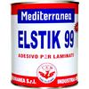 Private Label Adesivo Policloroprenico A Contatto Per Legno 'Elstik 99 New' A Base Solvente. Versatile A Bassa Viscosità, Ideale Per L'Incollaggio Di Laminati Plastici Rigidi A Legno (Massello, Compensato, Truciolare), A Metallo E Gomma. Resistenza …