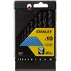 STANLEY STA56030-QZ Cassetta 10 punte HSS: 1-10 x1.0