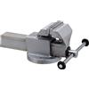 MAURER 89147 Tornillo Banco Acero Homologado 125mm, Grigio