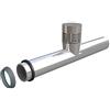 Bonomini AIRPIPE VALVOLA DI IMMISSIONE ARIA CROMATA - Diam. 32 x 250 mm