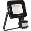 Ledvance FLCOMP20840BS Floodlight Compatto Sensore, 20W, 840 SYM, 100 BK