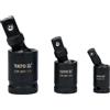 Yato Impact - Set di 3 giunti universali da 1/4, 3/8 e 1/2 in acciaio Cr-Mo (YT-10643)