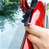Turcee Guarnizione per tettuccio apribile a T per auto, in gomma, antipolvere e antimeteo, per parabrezza, striscia adesiva in gomma (19 mm x 23 piedi)