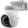 EZVIZ HB8 Pro 4K Kit - Telecamera di Sicurezza 4K Wireless - Pan & Tilt a 360° - Visione Notturna - Rilevamento AI - Compatibile con Google Assistant & Alexa