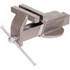 Maurer 80071 Morsa da Banco Fissa, Acciaio, mm 100, Grigio