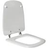 IDROTOP Copriwater dedicato per IDEAL STANDARD AERO legno POLIESTERE pregiato cerniera inox
