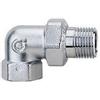 Caleffi 588151 3/4 F x M a bocchettone Raccordo a tre pezzi curvo. Cromato CALEFFI