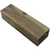 Xliji Selezione di legno da tornitura, per manici di coltelli, maniglie, progetti di lavorazione del legno,(153 mm x 40 mm x 30mm, ebano Cinese)