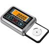 Lahdrhab Mini bilancia per gioielli, 100 Gx0.005 G, precisa, per giradischi, punta stilo, digitale, dinamometro, tracciamento, calibro per ago per dischi in vinile