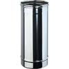 Brico Kit - Elemento lineare 500 mm mono parete acciaio inox - Diametro: 200mm