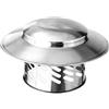 Generic Copertura per, in acciaio inox, con griglia a maglia fine, resistente alla ruggine e facile da installare, parapioggia per, cappa di scarico, condotto di ventilazione, protezione per