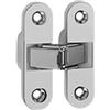 CEAM AMADEO S.P.A. Cerniera da incasso ovale nylon per porte Ceam Art.2015 foro 89x25 mm - Nichel, Sfusa