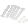 Ruilogod 5 PCS Glue. Cartuccia liquida Distribuisci la canna a siringa 55CC Clear
