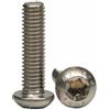 AGBERG - Viti a testa bombata M3 x 10 con esagono interno (TX) - Viti a testa bombata [100 pezzi] in acciaio inossidabile A2 V2A, inossidabile - ISO 7380-1