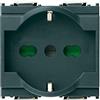 Vimar 16211 Idea Presa universale 2P+T 16A grigio