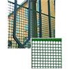 Vigor 79040 Rete Plastica Quadra, 10 x 10, 50 mt, 100 cm, Marrone