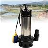 AUYART 36000 L/H in acciaio inox, pompa per acqua sporca, 1500 W, pompa sommersa per feci, ad alte sollecitazioni, acque reflue grigie con interruttore a galleggiante