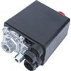 Jenngaoo Interruttore del Compressore Aria, G1/4 0,5-1,2 MPa (72,5-175PSI) Interruttore della Valvola di Controllo del Pressostato del Compressore d'Aria Universale 220V