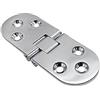SKYDIN cerniere 10/8/4 pz Cuscinetto A Sfere Fuoco Satinato Cerniere Delle Porte In Acciaio Inox, Cerniera Della Porta Tagliafuoco, Per La Casa Porta Finestra Mobili 80*30mm hardware ( Size : 4pcs*Silver Hin