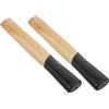 Didiseaon Manico Martello in Legno Resistente a Crepe Presa Confortevole, Set da 2 Pezzi per Ferramenta per Legno, come Ricambio per Martellina Muratore