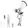 BenBow Pistola Verniciatura PK60 HVLP MINI 0,5 mm ugello + serbatoio da 100 ml a flusso - ideale per verniciatura auto, fai da te e progetti fai-da-te - pistola a spruzzo ad aria compressa