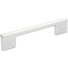 SOTECH 5 pezzi Maniglie per mobili BG02 Spaziatura dei fori 96 mm cromo lucido Maniglie ad arco