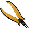 Piergiacomi - PN2004 Pinza Corta con Becchi Piatti Lisci - Lunghezza Punta 16 mm, Lunghezza Totale Utensile 146, Punta Spessore 3 x 1 mm - Testa Media - Arancione - Made in Italy