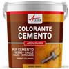 ARCANE INDUSTRIES Colorante per cemento, intonaco, malta. Pigmenti per colorare cemento - ARCACOLORS - 500 gr Giallo - ARCANE INDUSTRIES