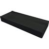BB BuyBath Lavabo in granito d'appoggio con copripiletta finitura nera 80x40 cm - Ketys