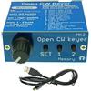 Feriany Open CW Keyer MK2 KIT con in metallo CW Keyer MK2 KIT CW Velocità regolabile da 1 a 999 WPM (assemblato)