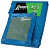 Ribimex Telo di Protezione Leggero Impermeabile 4x5 m in Polietilene, Occhielli in Alluminio, Resistente agli Agenti Atmosferici, Ideale per Uso Domestico e Campeggio - PRB06504X05
