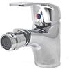 OPENSPACESHOP Rubinetto Monoleva Con Flessibili In Ottone Con Testa Mobile Per Bidet Lavabo