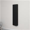 Mai & Mai Radiatore Verticale da Bagno 160x46cm, Radiatore Scaldasalviette a Due Strati Termoarredo Scalda Portasciugamani da Parete e Pavimento in Acciaio, Antracite
