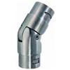 FORNITURE ZAMBON SNODO INOX AISI 304 PER TUBO DA INNESTO, REGOLABILE 90-180° - MISURA 33,7X2