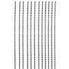 Scheppach 88001509 Lame circolari per legno Z/Z38 130/1,03/0,38 mm per sega a svolgere, 12 pezzi
