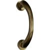 effedielle® MANIGLIONE IN OTTONE PER PORTA-PORTONE (ADRY, OTTONE BRONZO GRAFFIATO)
