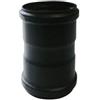 Without Brand / Generic MANICOTTO NERO OPACO STUFA A PELLET IN ACCIAIO SPESSORE 1,2 mm. FF Ø 80 TRONCHETTO