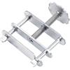 SENRISE 8PCS Morsetti per tubi di controllo del flusso, Morsetto per tubo compressore a vite girevole regolabile, Morsetti per tubi di controllo del flusso, Morsetto di arresto dell'acqua placcato in ferro,