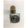 SECUREMME SPIONCINO QUADRO IN ABS FINITURA CROMO SATINATO,FORO MM 16, ANGOLO DI PERCEZIONE VISIVA 200° LUNGHEZZA REGOLABILE 60-110 mm GHIERA ESTERNA MM 28, TESTA INTERNA CON COPERCHIO MM 32