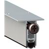 Comaglio Paraspifferi ad incasso con regolazione automatica con alette laterali sistema basculante con profilo a T serie 540 MADE IN ITALY lunghezza cm.103 accorciabile di mm 200