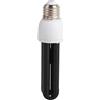 Spacnana E27 Lampadina CFL Fluorescente Ultravioletta UV a Luce Nera Lampadina CFL da 15 W Lampada Germicida per Bar da Discoteca Lampada Germicida per Polimerizzazione UV Rilevamento di