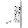 SOTECH Serratura per Porta BKS Serratura a Cilindro Classe 1 Entrata 55 mm Frontale 20 mm DIN Distanza Destra 72 mm Serratura da Infilare a Cilindro