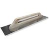 DEWEPRO® Frattazzo svizzera, Spatola Lisciante - Cazzuola per Intonaco - Acciaio Inossidabile 680 x 130 mm - Con Manico in Legno