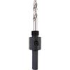 KRINO 210705519B Albero per Seghe a Tazza Bimetalliche HSS a Dentatura Variabile, Nero, ø 14-30