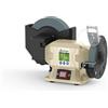 Generico MOLA AFFILATRICE COMBINATA DA BANCO PER UTENSILI COLTELLI 250W Ø150/200mm COMPA