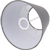 PRETYZOOM Paralume Grigio Scuro per Lampada E27 Coprilampada Leggero e Trasparente Ombra Chiara per Lampade da Parete Terra e Soffitto Accessorio Decorativo per Illuminazione Casa